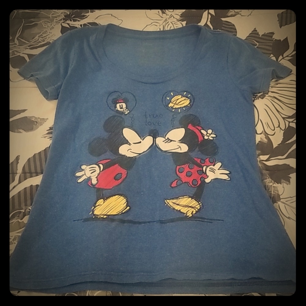 ❤ MICKEY &MINNIE  true love tee
